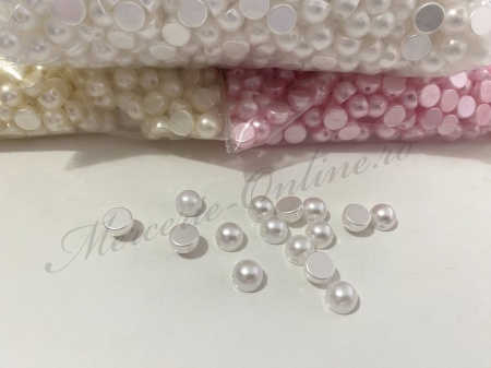 Jumatati perle de cusut, 8mm, (50bucati/pachet) Cod:3154