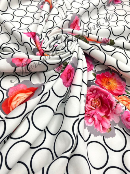 Material textil Barbie imprimat, 1.50m (la metru) Cod:2252