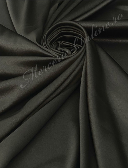 Material textil Tafta Elastica, Negru, 1.50m (la metru) Cod:2693