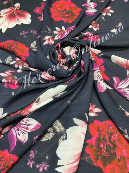 Material textil Voal Imprimat, 1.50m (la metru) Cod:1608