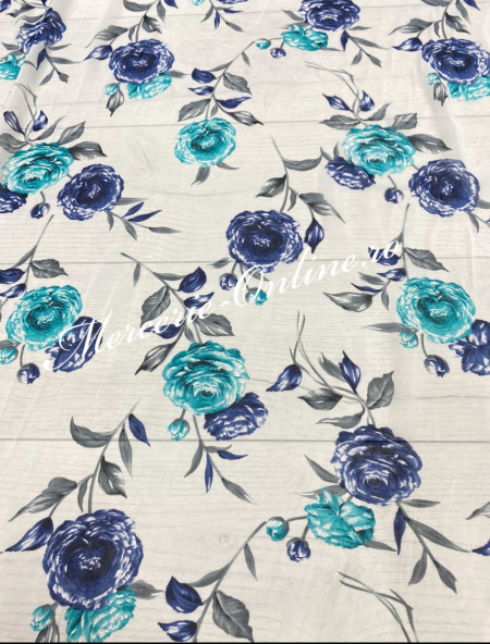 Material textil Voal Imprimat Digital, 1.50m (la metru) Cod:1611 - Img 2