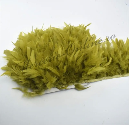 Banda pene curcan, Olive (la metru) Cod:3317