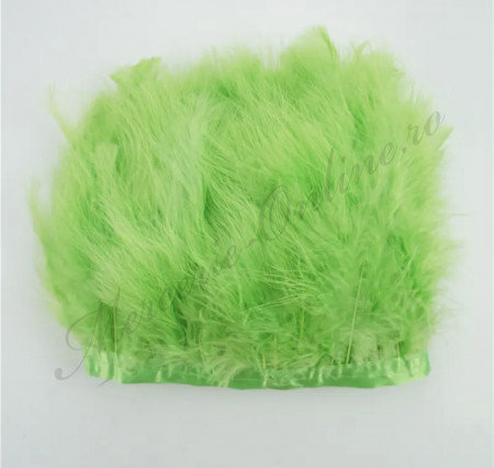 Banda pene lebada, Verde Lime, (la metru) Cod:2699