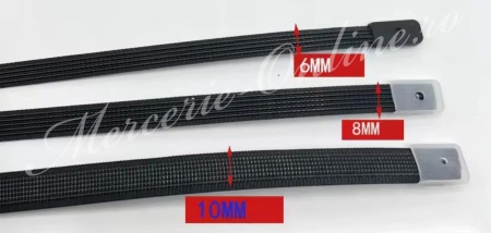 Capete pentru Balene din silicon, 6mm (50bucati/pachet) Cod:4111 - Img 5