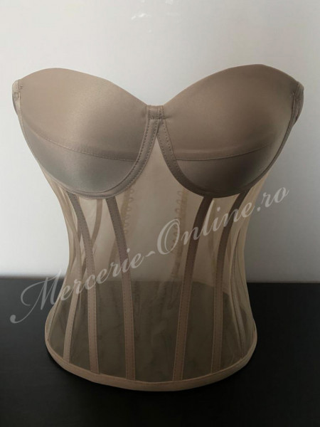 Corset rochii cupe sutien satin, (la bucata) Cod:2561 - Img 8