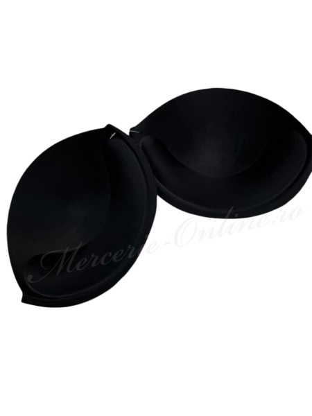Cupe sutien cu Push-Up Banana, Alb/Negru/Bej (o pereche) Cod:3547 - Img 5