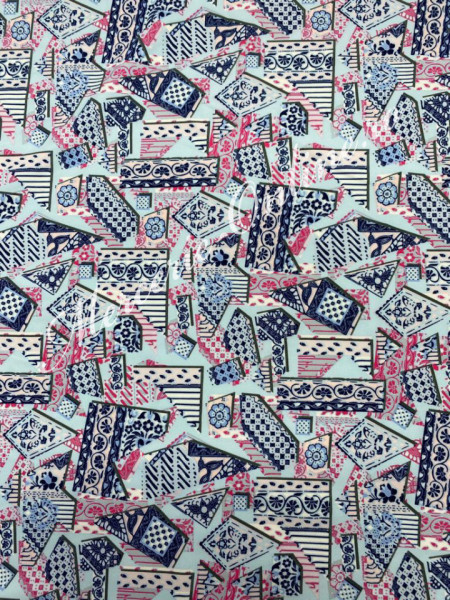 Material textil Barbie imprimat, 1.50m (la metru) Cod:1824 - Img 2