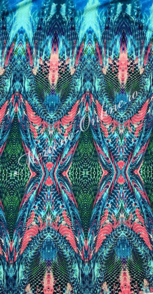 Material textil Crep Imprimat, 1.50m (la metru) Cod:1460 - Img 6