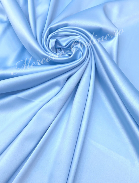 Material textil Tafta Elastica, Baby Blue, 1.50m (la metru) Cod:3110