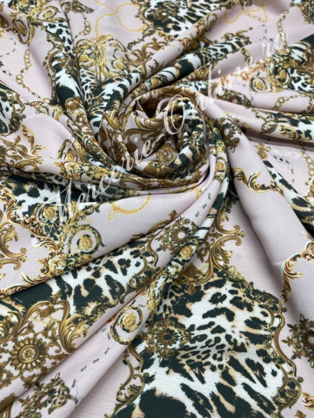 Material textil Triplu Voal Imprimat, 1.50m (la metru) Cod:1589
