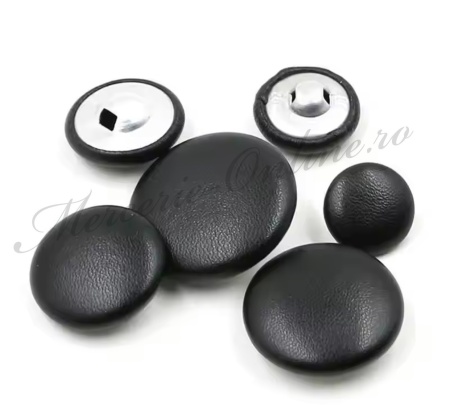 Nasturi Imbracati Piele, (10bucati/SET) Cod:3326