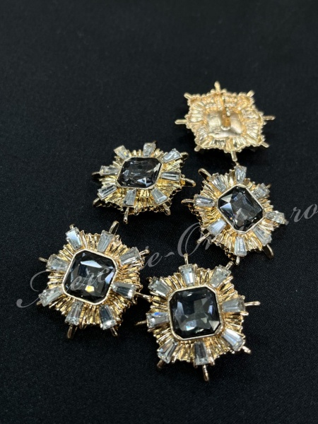 Accesorii Metalice pentru haine tip nasturi, cca 3cm (la bucata) Cod:4065 - Img 6