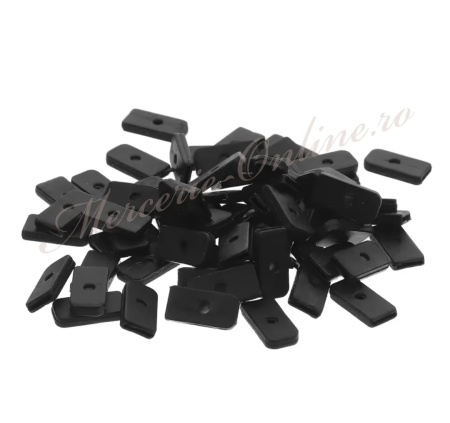 Capete pentru Balene din silicon, 6mm (50bucati/pachet) Cod:4111 - Img 2