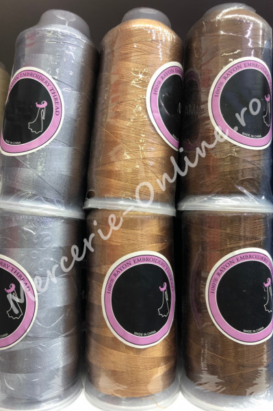 Fir ata de broderie 210D/6, 100% Rayon, (la bucata) Cod:1271 - Img 2