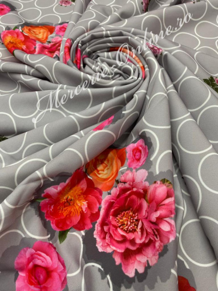 Material textil Barbie imprimat, 1.50m (la metru) Cod:1775