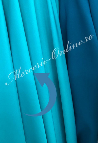 Material textil Barbie, Turcoaz, 1.50m (la metru) Cod:1459 - Img 2
