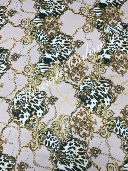 Material textil Triplu Voal Imprimat, 1.50m (la metru) Cod:1589 - Img 2