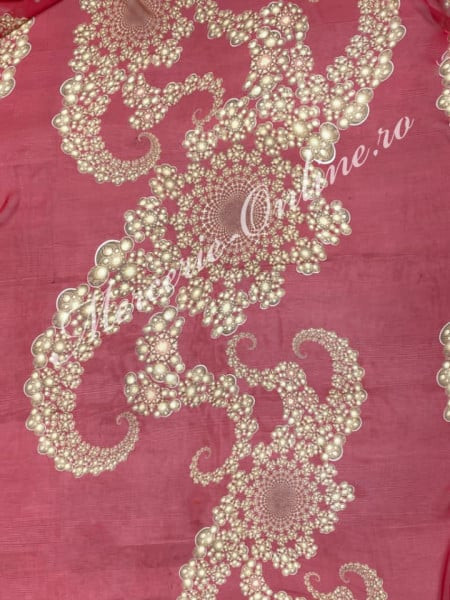 Material textil Voal Imprimat, (la bucata-14.5m) Cod:2757 - Img 2