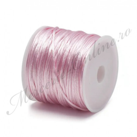Snur Satin, mai multe culori disponibile, 2mm (91metri/rola) Cod:1163 - Img 7