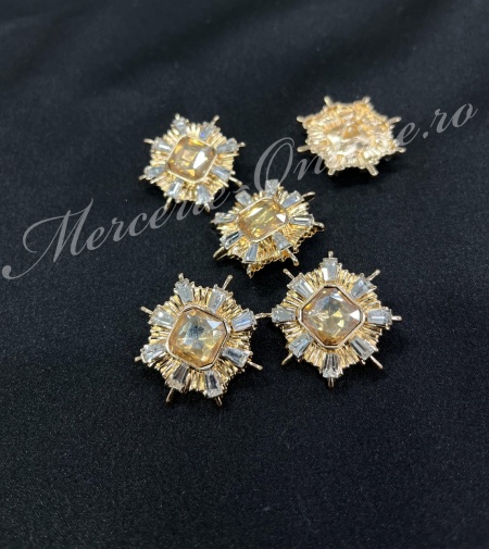 Accesorii Metalice pentru haine tip nasturi, cca 3cm (la bucata) Cod:4065 - Img 3