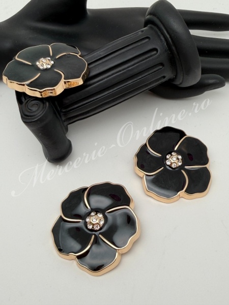 Accesorii Metalice pentru haine tip nasturi, (la bucata) Cod:3906 - Img 3