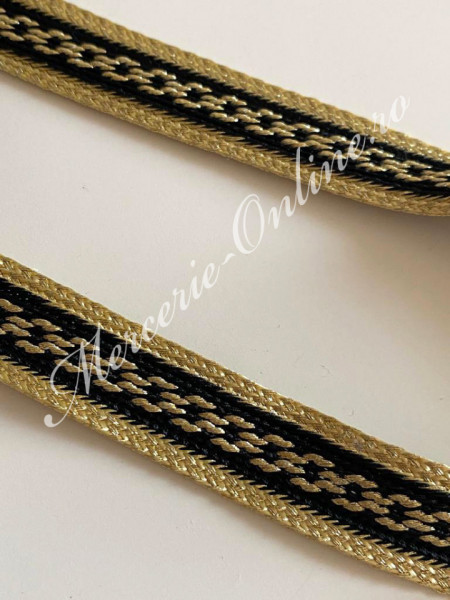 Banda pasmanterie brodata, cca 1,5cm (la metru) Cod:1798 - Img 2