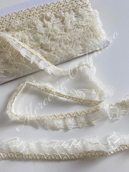 Banda pasmanterie snur impletit, cca 2cm (9metri/rola) Cod:2101 - Img 2