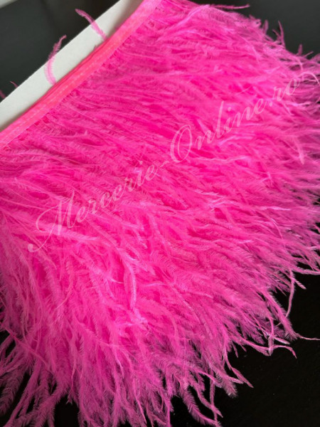 Banda pene strut, Roz Neon, (la metru) Cod:2590