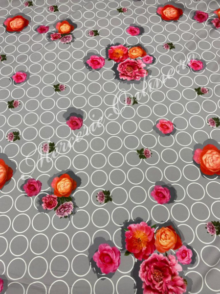 Material textil Barbie imprimat, 1.50m (la metru) Cod:1775 - Img 2