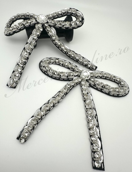 Aplicatie Funda cu cristale, cca 15x16cm , (la bucata) Cod:3505