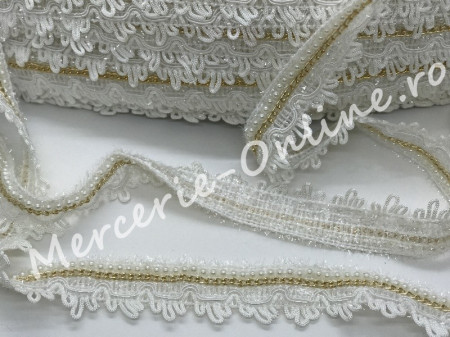 Banda pasmanterie cu lant, cca 3cm (la metru) Cod:0695