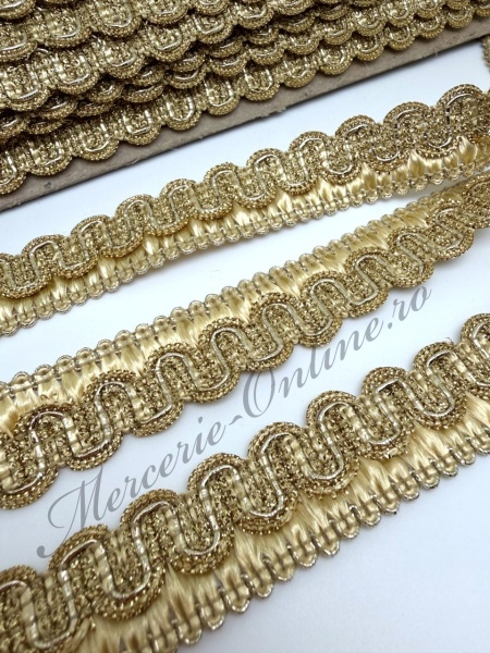 Banda pasmanterie lurex, cca 2cm (la metru) Cod:3738 - Img 2