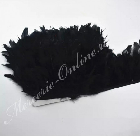 Banda pene curcan, Negru (la metru) Cod:2390
