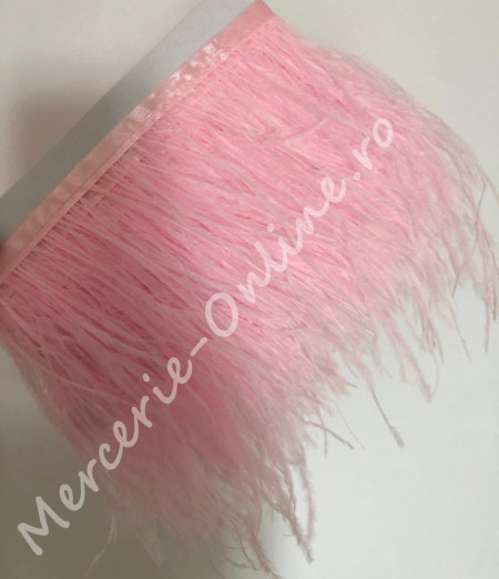 Banda pene strut, Baby Pink (la metru) Cod:1004