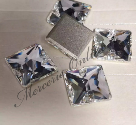 Cristale de cusut sticla, Crystal, 10mm (5bucati/pachet) Cod:2447