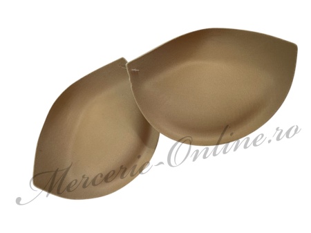 Cupe sutien cu Push-Up Mediu, Alb/Negru/Bej (o pereche) Cod:1100 - Img 3