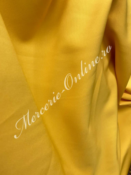 Material textil Barbie, Galben Mustar, 1.50m (la metru) Cod:1713 - Img 2