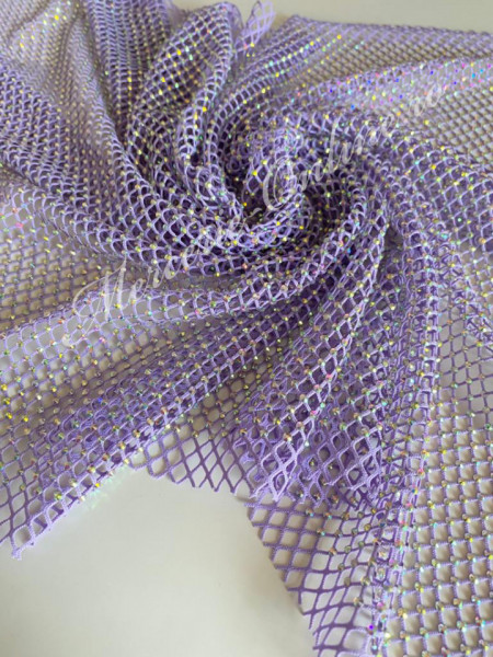 Plasa Elastica cu Strasuri, 150x50cm (la bucata) Cod:2269 - Img 4