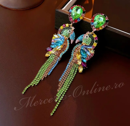 Accesorii Tip Cercel, 2.5x12.5cm, Multicolor, (2bucati/SET) Cod:3260