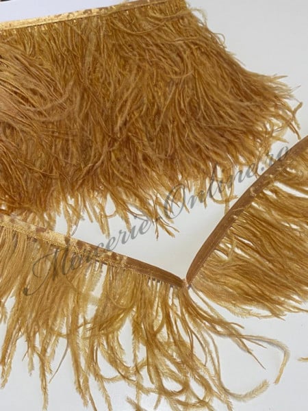 Banda pene strut, Gold, (la metru) Cod:2530 - Img 2