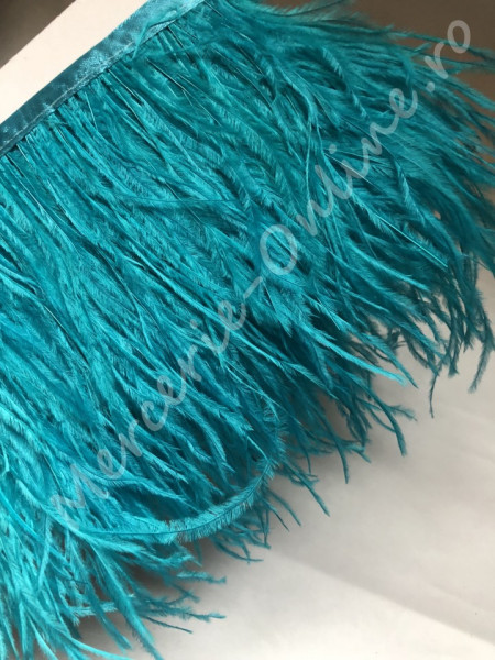 Banda pene strut, Turcoaz (la metru) Cod:0525