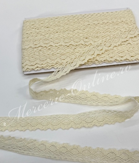 Dantela Bumbac, cca 2.7cm (13metri/rola) Cod:4128 - Img 2