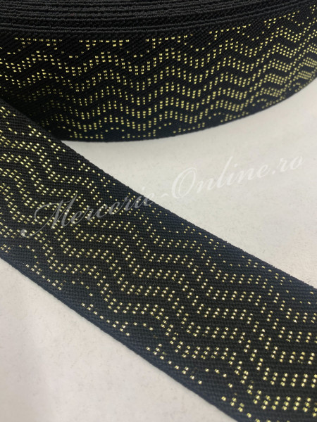 Elastic cu fir lame, 50mm (la metru) Cod:2467