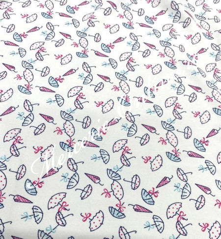 Material textil Barbie imprimat, 1.50m (la metru) Cod:1826 - Img 2