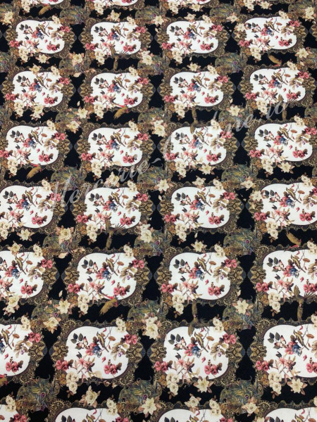 Material textil Barbie imprimat, 1.50m (la metru) Cod:2877 - Img 2