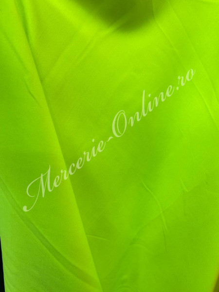 Material textil Barbie, Verde Neon, 1.50m (la metru) Cod:1709