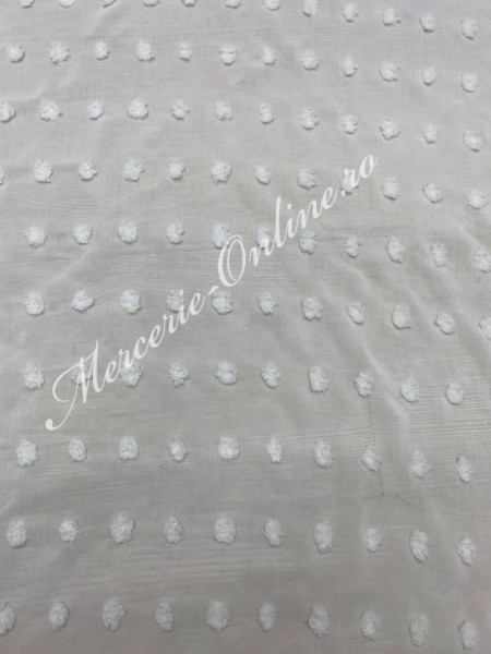 Material textil Voal cu Picouri, 1.50m (la metru) Cod:1706 - Img 2