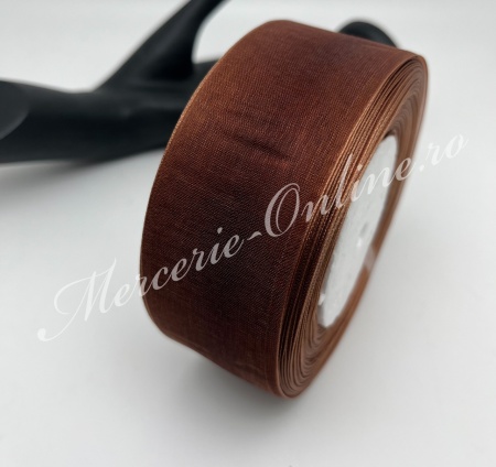 Panglica Organza, 4cm, (45metri/rola) Cod:3137 - Img 5