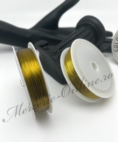 Sarma Modelaj, Argintiu, 0.4mm (50metri/rola) Cod:3371 - Img 2