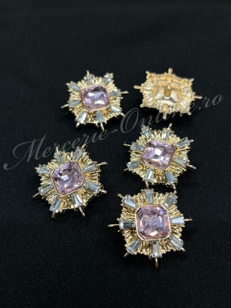 Accesorii Metalice pentru haine tip nasturi, cca 3cm (la bucata) Cod:4065 - Img 4